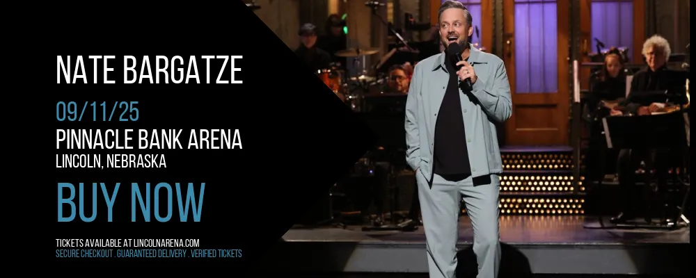 Nate Bargatze at Pinnacle Bank Arena